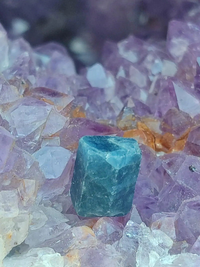 Chargez l&#39;image dans la visionneuse de la galerie, Saphir bleu du Sri Lanka - Pierre brute - Grade Prémium - Pierre de Clarté et d’Intuition Saphir bleu du Sri Lanka
