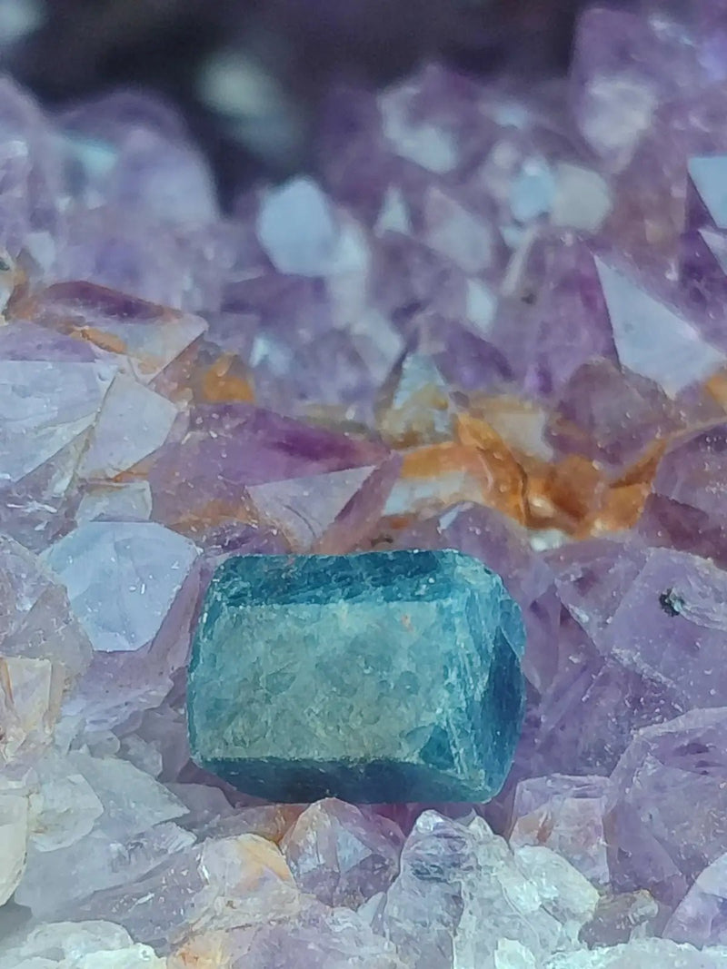 Chargez l&#39;image dans la visionneuse de la galerie, Saphir bleu du Sri Lanka - Pierre brute - Grade Prémium - Pierre de Clarté et d’Intuition Saphir bleu du Sri Lanka
