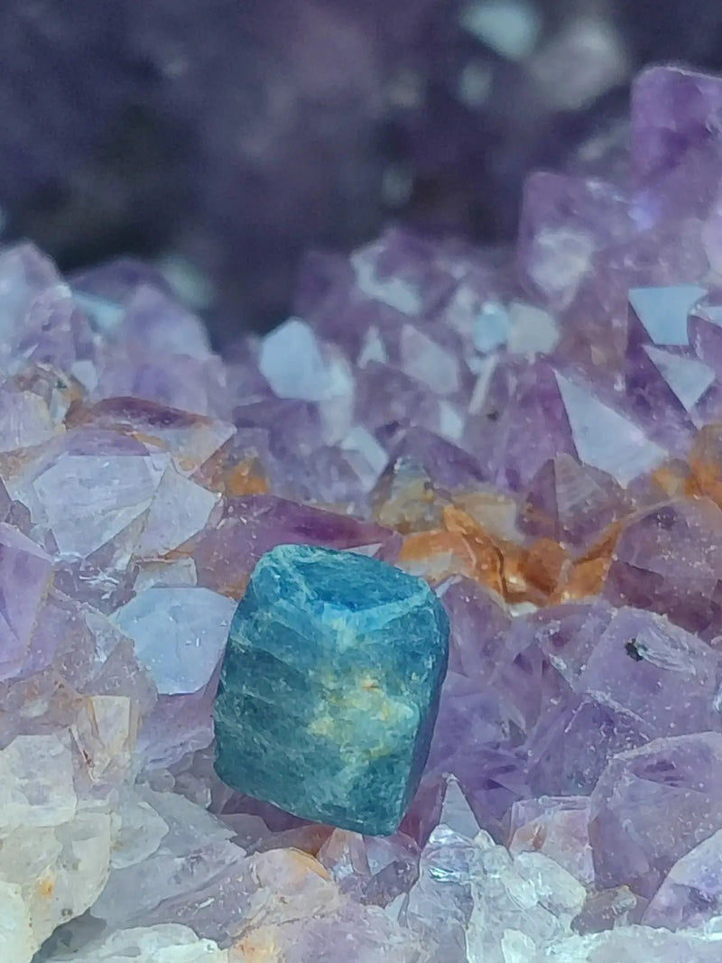 Chargez l&#39;image dans la visionneuse de la galerie, Saphir bleu du Sri Lanka - Pierre brute - Grade Prémium - Pierre de Clarté et d’Intuition Saphir bleu du Sri Lanka
