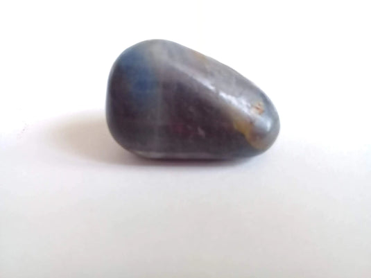 Saphir bleu pierre roulée Grade A ++++ Saphir bleu pierre roulée Dans la besace du p'tit Poucet   