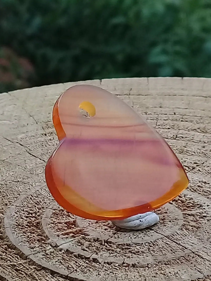 Chargez l&#39;image dans la visionneuse de la galerie, Sardoine Médiator guitare / Pendentif Grade A++++ Sardoine Médiator guitare / Pendentif
