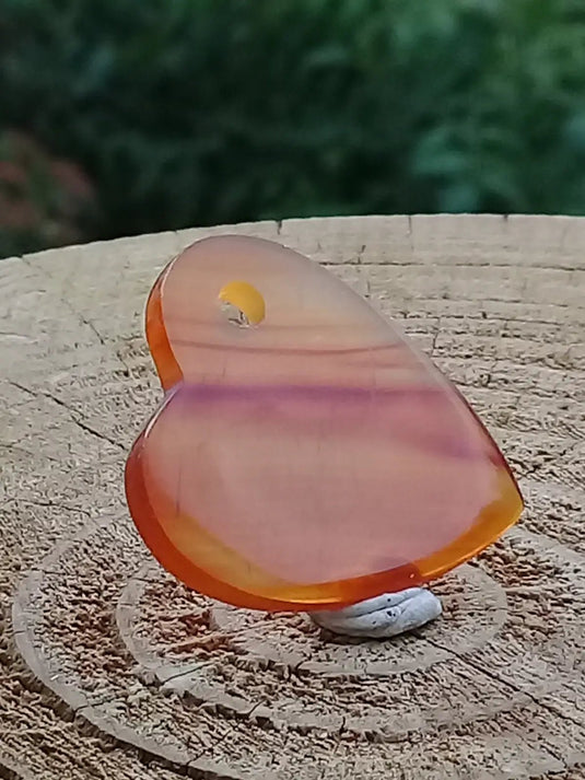 Sardoine Médiator guitare / Pendentif Grade A++++ Sardoine Médiator guitare / Pendentif