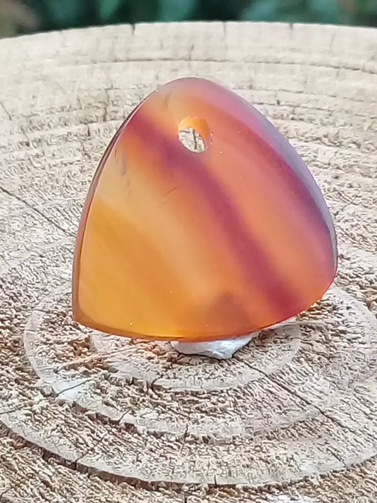 Sardoine Médiator guitare / Pendentif Grade A++++ Sardoine Médiator guitare / Pendentif