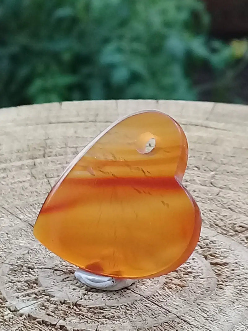 Chargez l&#39;image dans la visionneuse de la galerie, Sardoine Médiator guitare / Pendentif Grade A++++ Sardoine Médiator guitare / Pendentif
