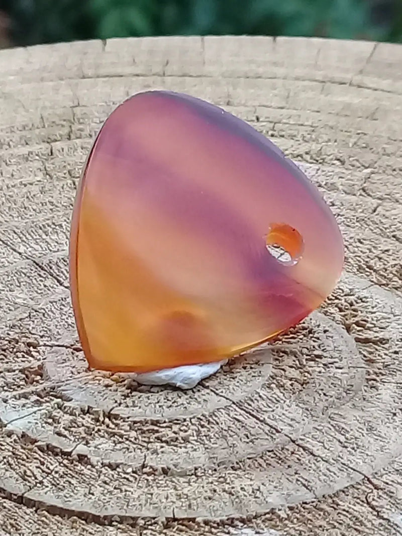 Chargez l&#39;image dans la visionneuse de la galerie, Sardoine Médiator guitare / Pendentif Grade A++++ Sardoine Médiator guitare / Pendentif
