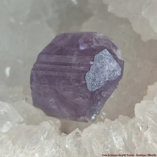 Scapolite Violette d’Afghanistan - Pierre Brute Pb1 - Vue 2