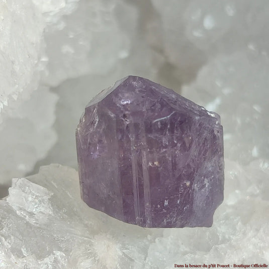 Scapolite Violette d’Afghanistan - Pierre Brute Pb1 - Vue 1