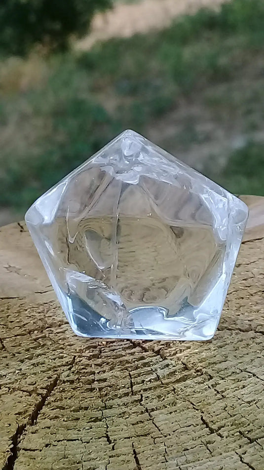 Sceau de Salomon en Cristal de roche Grade A ++++ Sceau de Salomon en Cristal de roche Dans la besace du p'tit Poucet...   