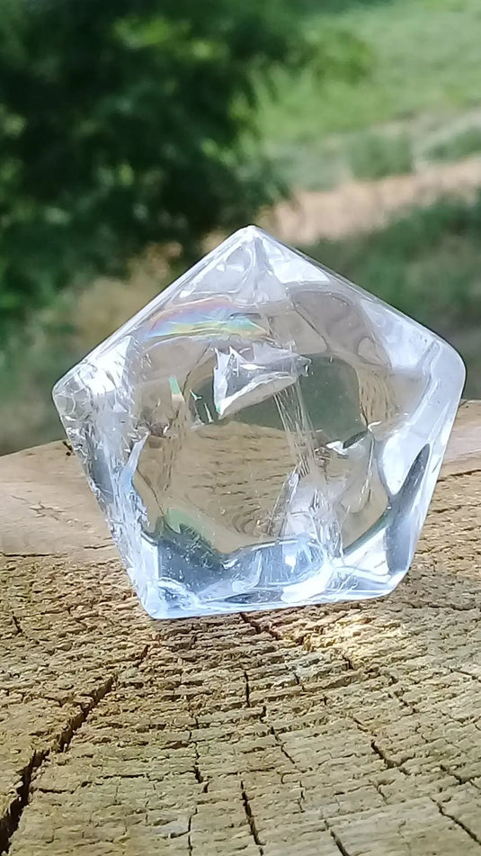 Sceau de Salomon en Cristal de roche Grade A ++++ Sceau de Salomon en Cristal de roche Dans la besace du p'tit Poucet...   