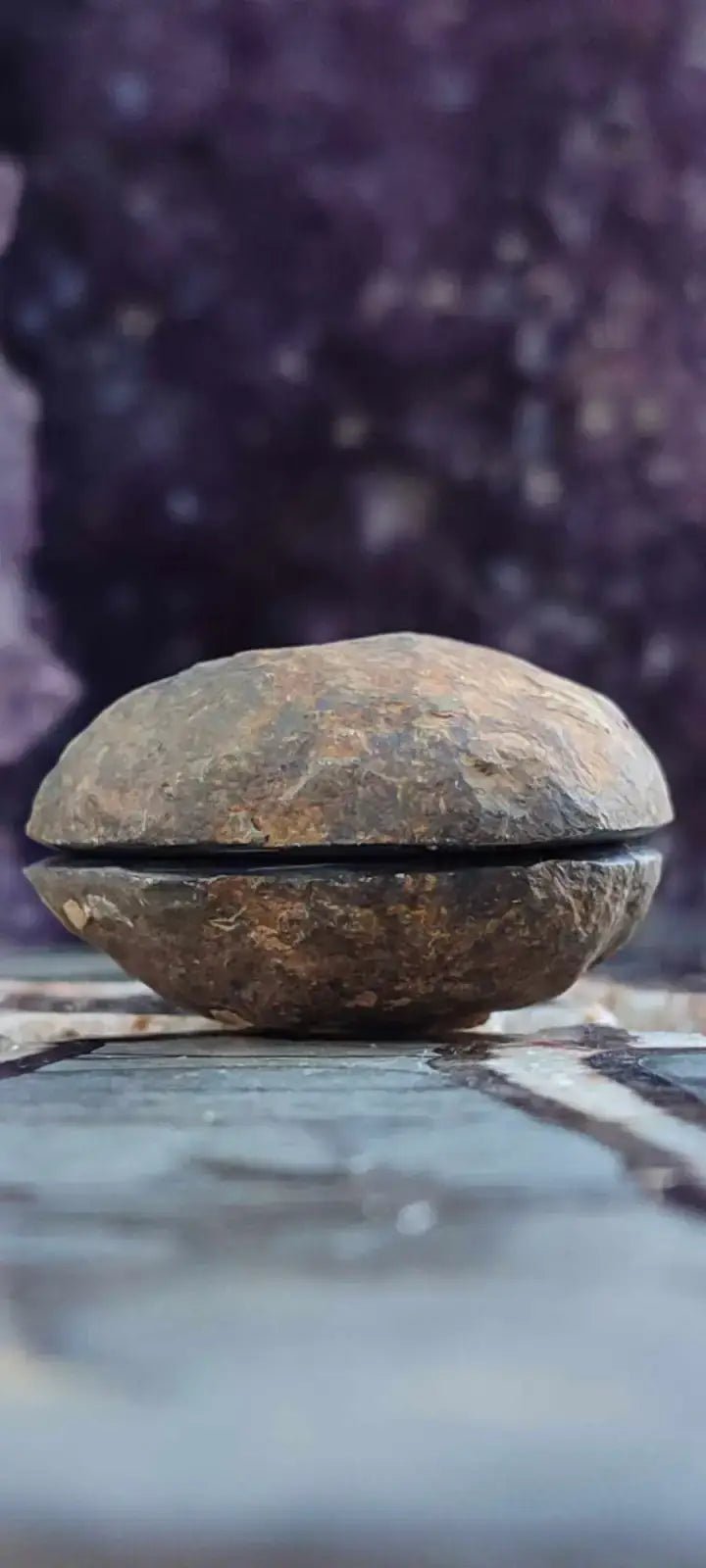 Load image into Gallery viewer, Septaria de la région des contreforts de l’Atlas Maroc - Pierres brutes - Grade Prémium Septaria paire
