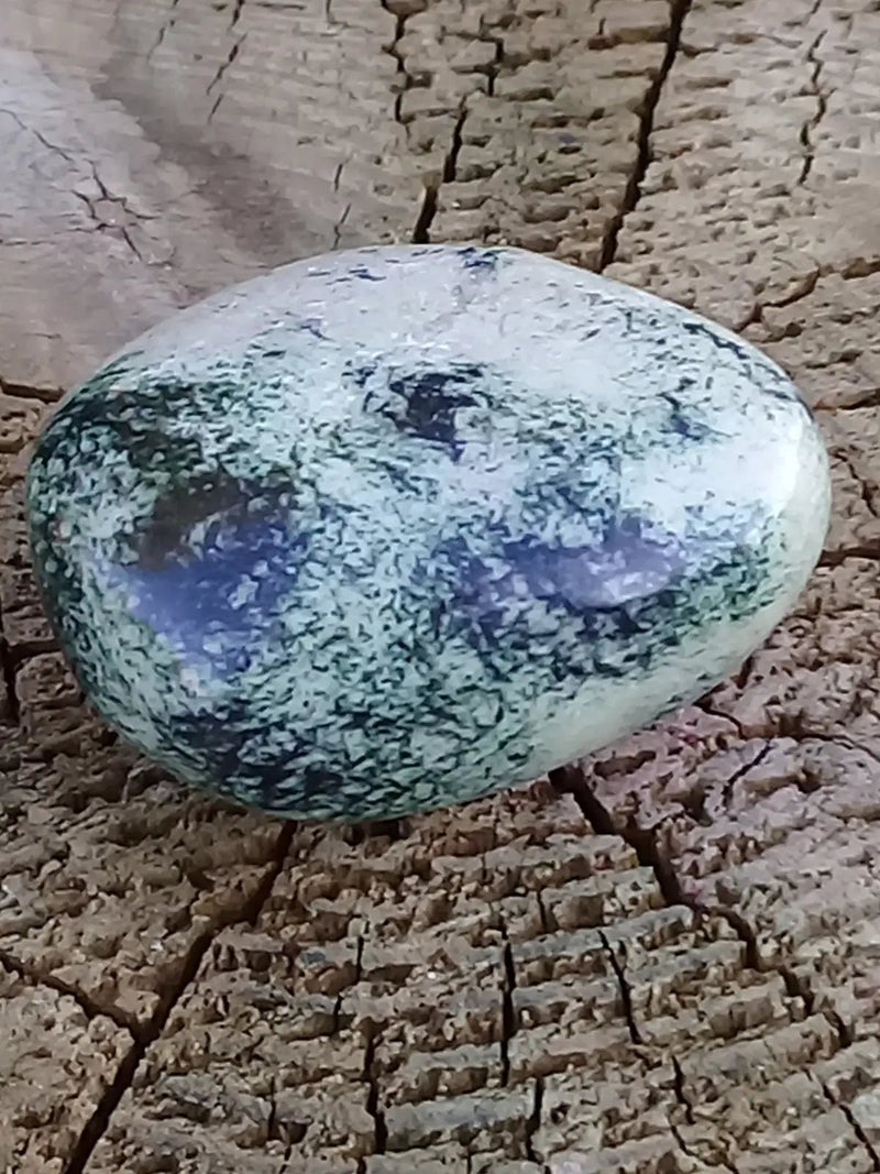 Load image into Gallery viewer, Serpentine Chytah pierre roulée Grade A ++++ Serpentine Chytah pierre roulée
