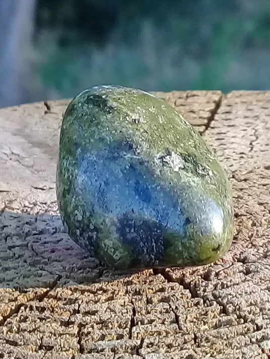 Serpentine Chytah pierre roulée Grade A ++++ Serpentine Chytah pierre roulée