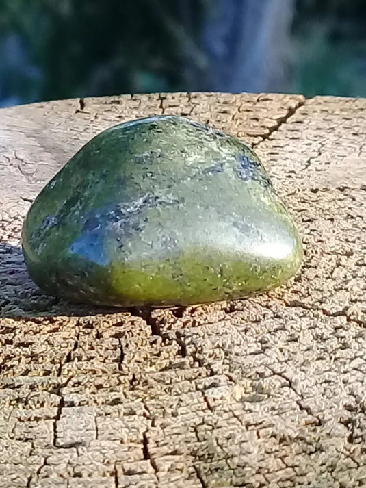 Serpentine Chytah pierre roulée Grade A ++++ Serpentine Chytah pierre roulée