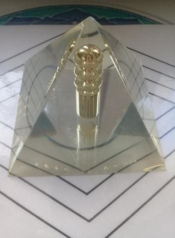 Rare & Powerful Telluric Cosmo Pyramid