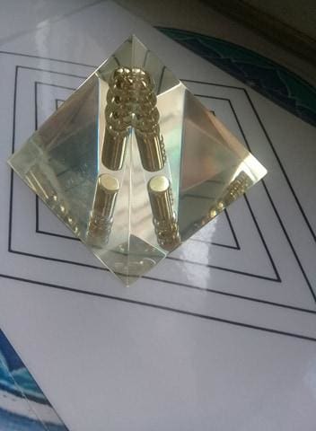 Rare & Powerful Telluric Cosmo Pyramid