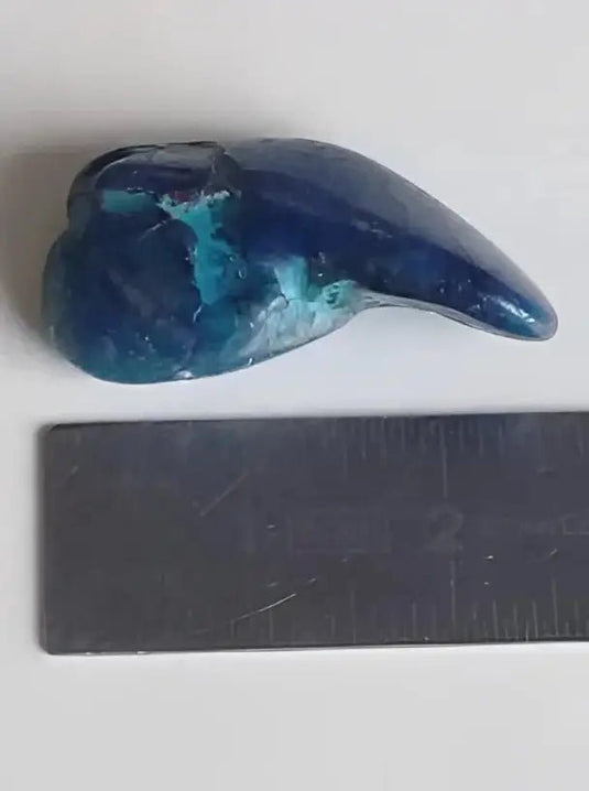 Shattuckite d’Arizona pierre roulée Grade A++++ Shattuckite d’Arizona pierre roulée