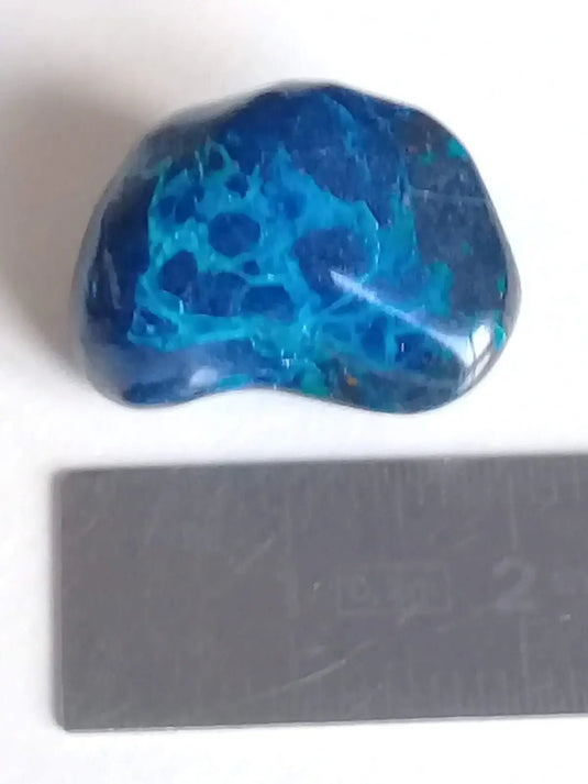 Shattuckite d’Arizona pierre roulée Grade A++++ Shattuckite d’Arizona pierre roulée