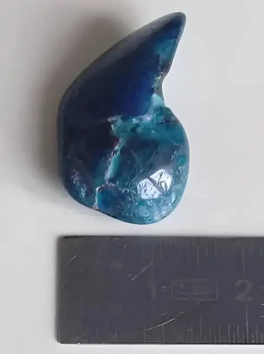 Shattuckite d’Arizona pierre roulée Grade A++++ Shattuckite d’Arizona pierre roulée