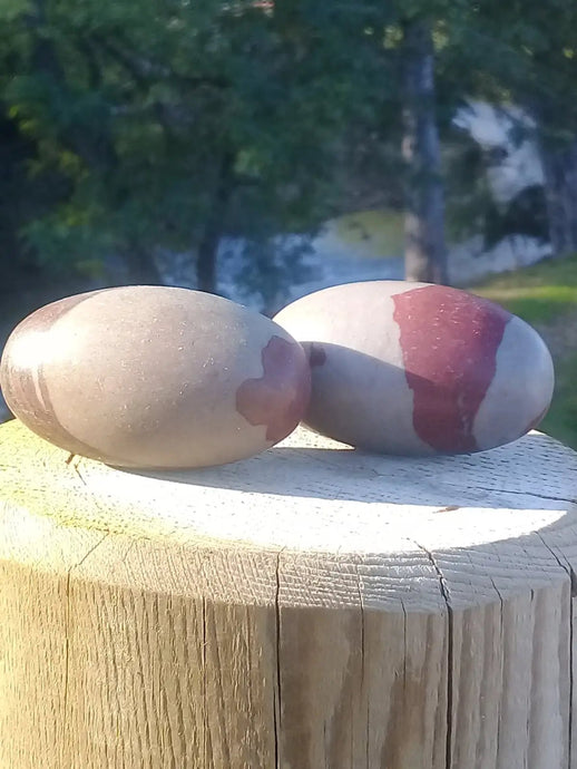 Shiva Lingam (La paire) Grade A ++++ Shiva Lingam (La paire)