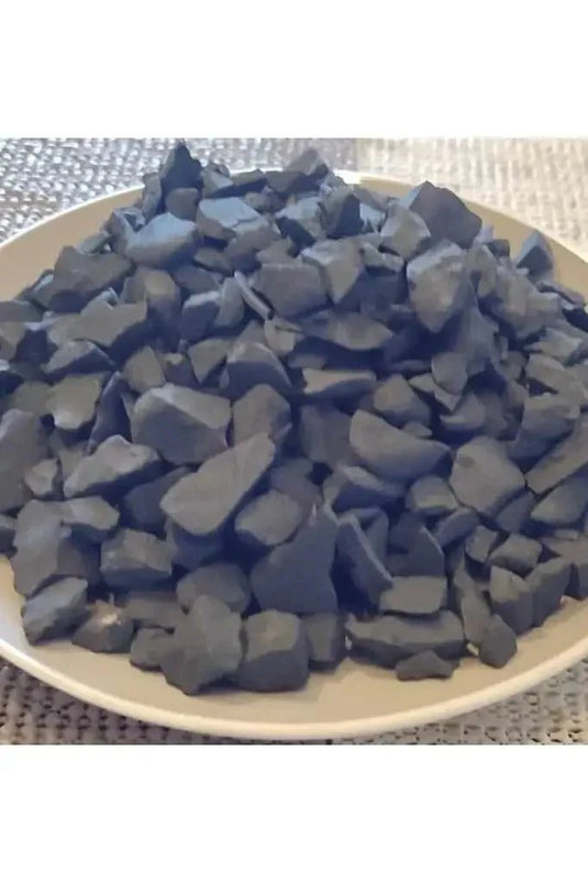 Shungite brute pour filtration en carafe. Retient herbicides pesticides chlore métaux lourds Shungite brute pour filtration