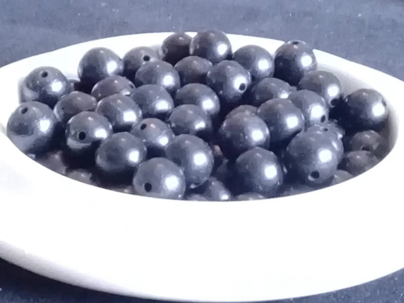 Load image into Gallery viewer, Shungite de Carélie &gt; Protection Ondes Électromagnétiques (Wifi 5G Linky etc) Shungite de Russie perle
