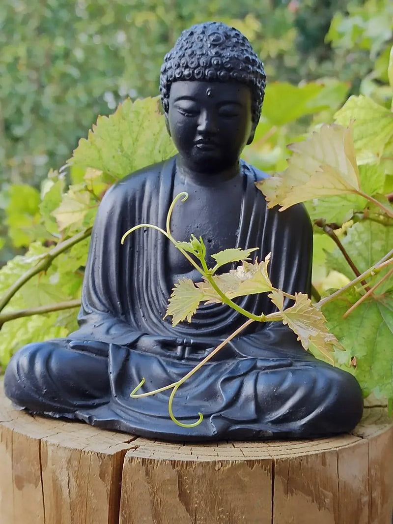 Chargez l&#39;image dans la visionneuse de la galerie, Shungite &amp; Magnésite Bouddha Déco &amp; Ornement. Décorer tout en protégeant votre habitat Shungite Bouddha
