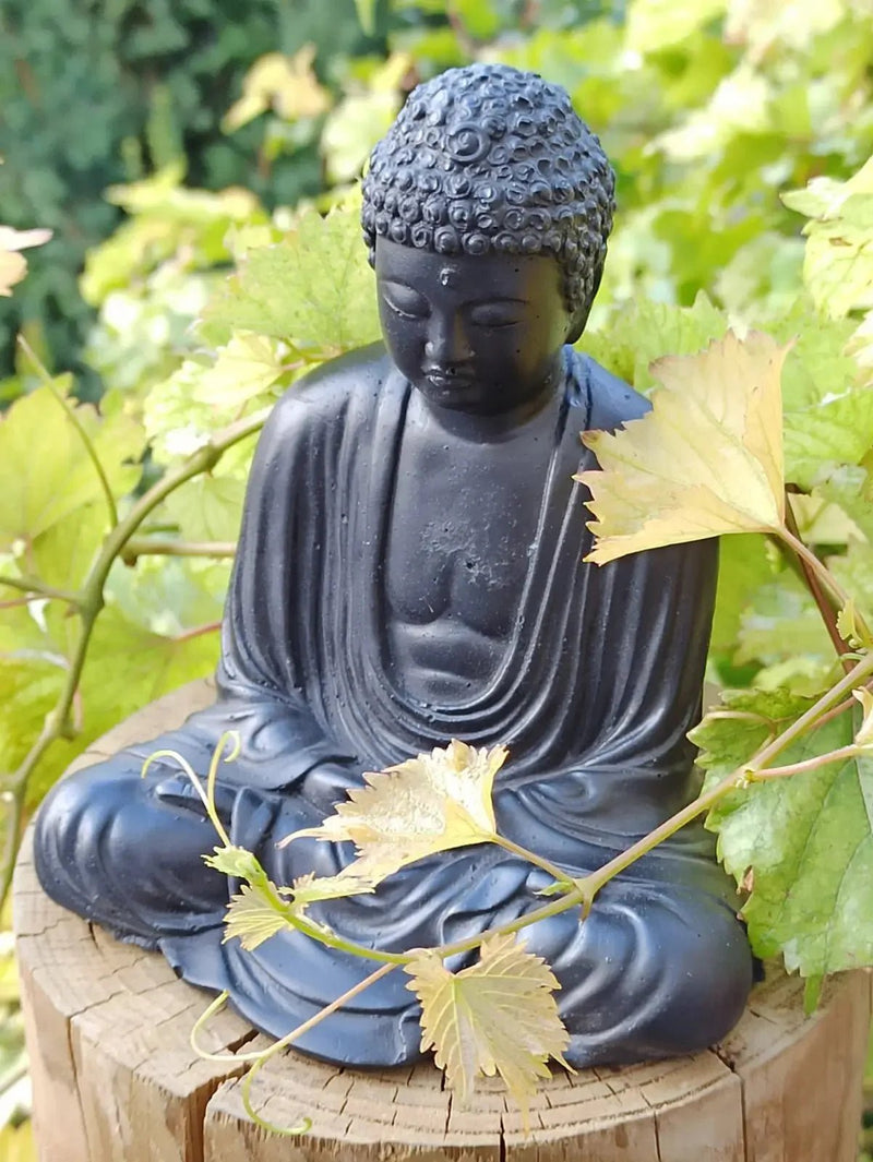 Chargez l&#39;image dans la visionneuse de la galerie, Shungite &amp; Magnésite Bouddha Déco &amp; Ornement. Décorer tout en protégeant votre habitat Shungite Bouddha
