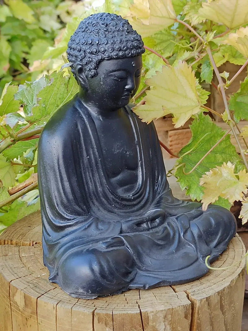 Chargez l&#39;image dans la visionneuse de la galerie, Shungite &amp; Magnésite Bouddha Déco &amp; Ornement. Décorer tout en protégeant votre habitat Shungite Bouddha
