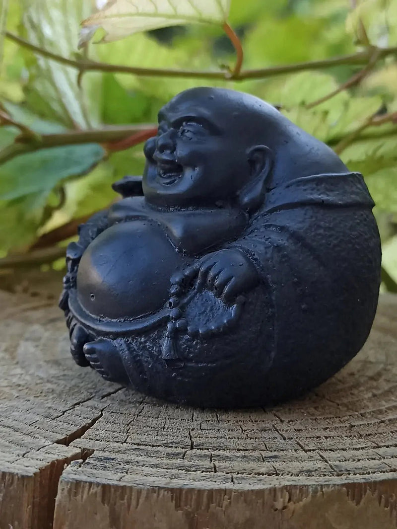 Chargez l&#39;image dans la visionneuse de la galerie, Shungite &amp; Magnésite Bouddha Déco &amp; Ornement. Décorer tout en protégeant votre lieu de vie Shungite Bouddha chinois
