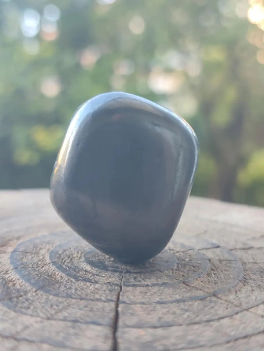 Shungite pierre roulée de Carélie Russie Protection Ondes Électromagnétiques Shungite pierre roulée