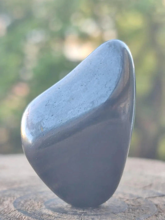 Shungite pierre roulée de Carélie Russie Protection Ondes Électromagnétiques Shungite pierre roulée