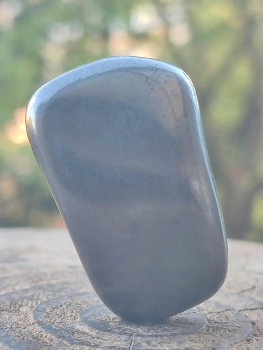 Shungite pierre roulée de Carélie Russie Protection Ondes Électromagnétiques Shungite pierre roulée