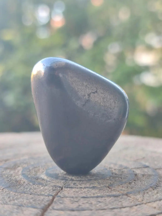 Shungite pierre roulée de Carélie Russie Protection Ondes Électromagnétiques Shungite pierre roulée