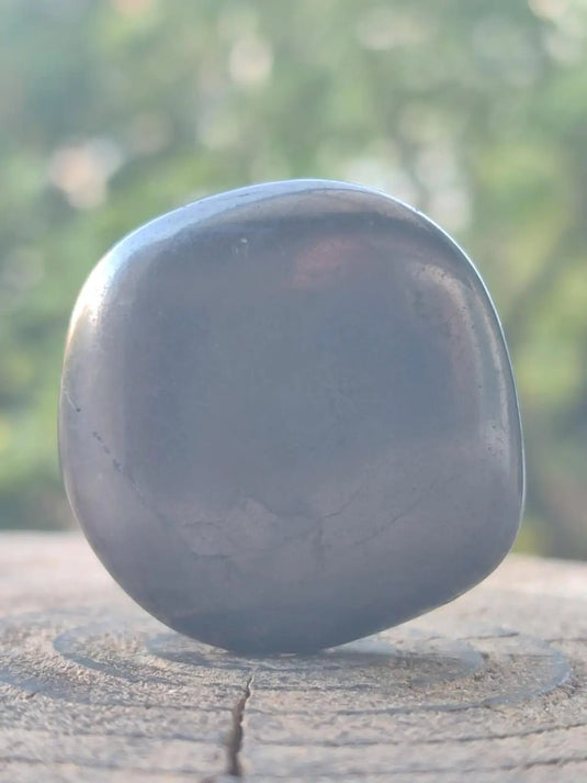 Shungite pierre roulée de Carélie Russie Protection Ondes Électromagnétiques Shungite pierre roulée