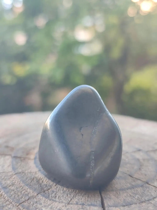 Shungite pierre roulée de Carélie Russie Protection Ondes Électromagnétiques Shungite pierre roulée