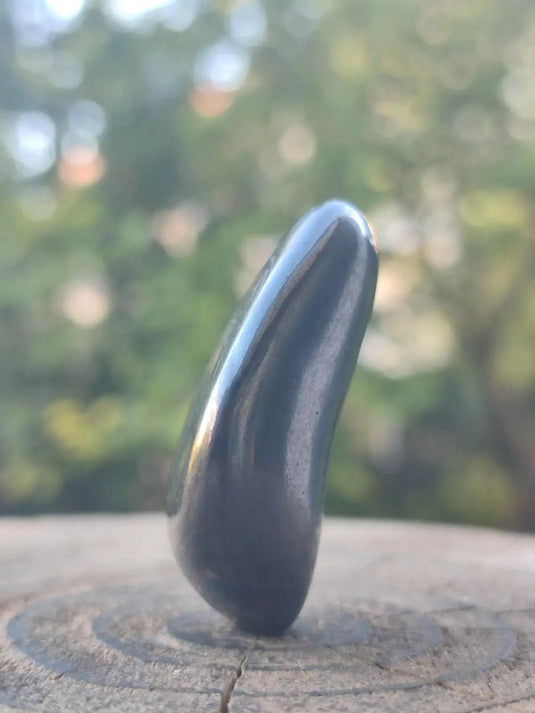 Shungite pierre roulée de Carélie Russie Protection Ondes Électromagnétiques Shungite pierre roulée