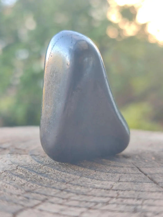 Shungite pierre roulée de Carélie Russie Protection Ondes Électromagnétiques Shungite pierre roulée