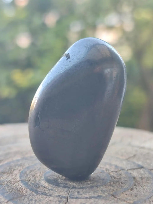 Shungite pierre roulée de Carélie Russie Protection Ondes Électromagnétiques Shungite pierre roulée