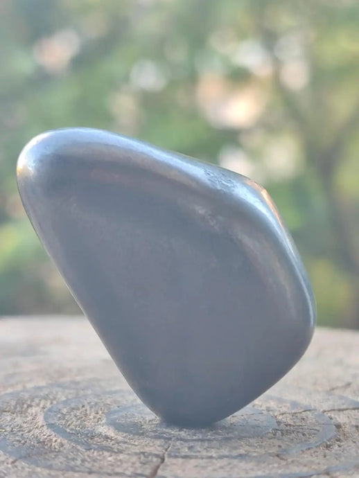 Shungite pierre roulée de Carélie Russie Protection Ondes Électromagnétiques Shungite pierre roulée