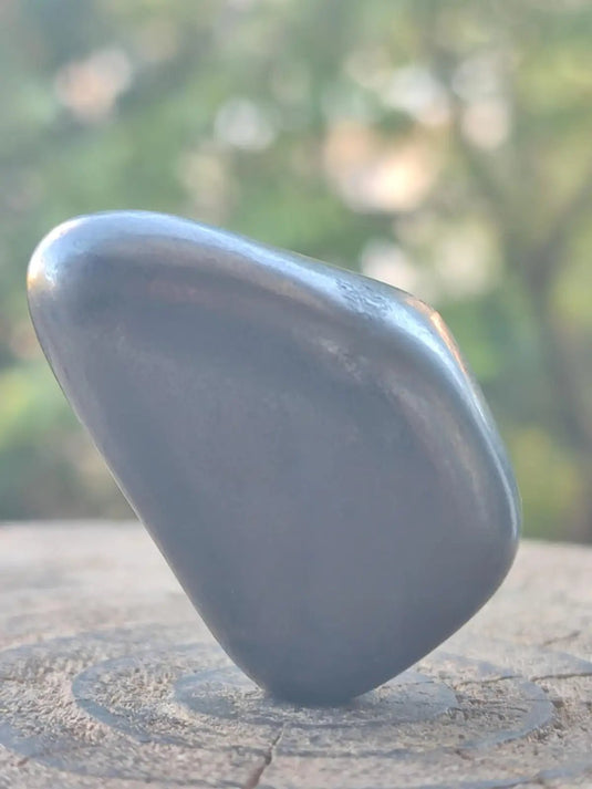 Shungite pierre roulée de Carélie Russie Protection Ondes Électromagnétiques Shungite pierre roulée