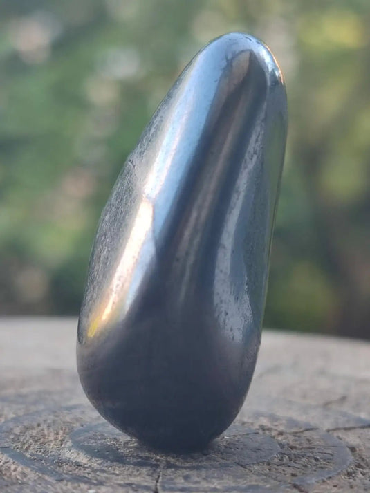 Shungite pierre roulée de Carélie Russie Protection Ondes Électromagnétiques Shungite pierre roulée