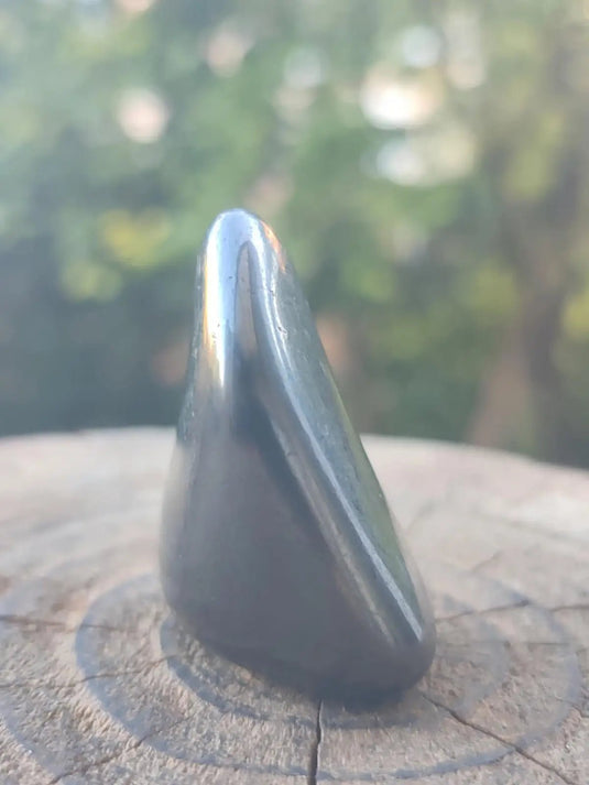 Shungite pierre roulée de Carélie Russie Protection Ondes Électromagnétiques Shungite pierre roulée