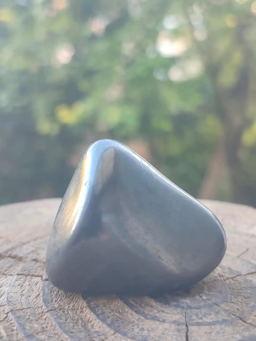 Shungite pierre roulée de Carélie Russie Protection Ondes Électromagnétiques Shungite pierre roulée