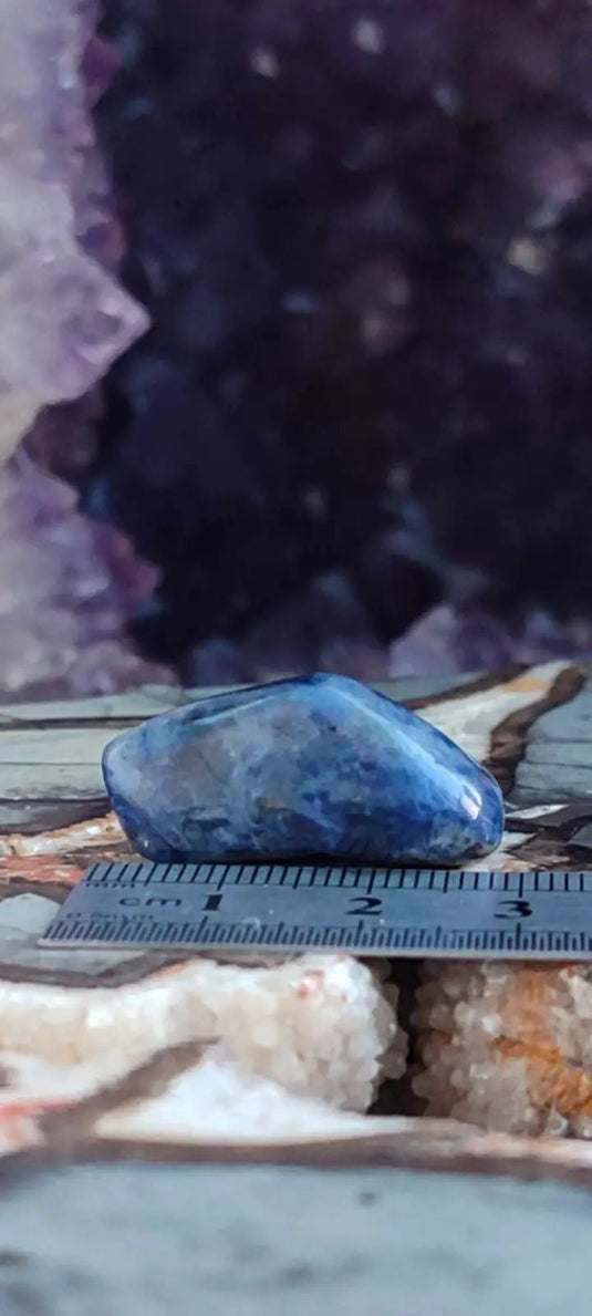 Sodalite de Bolivie pierre roulée Grade A++++ Sodalite pierre roulée