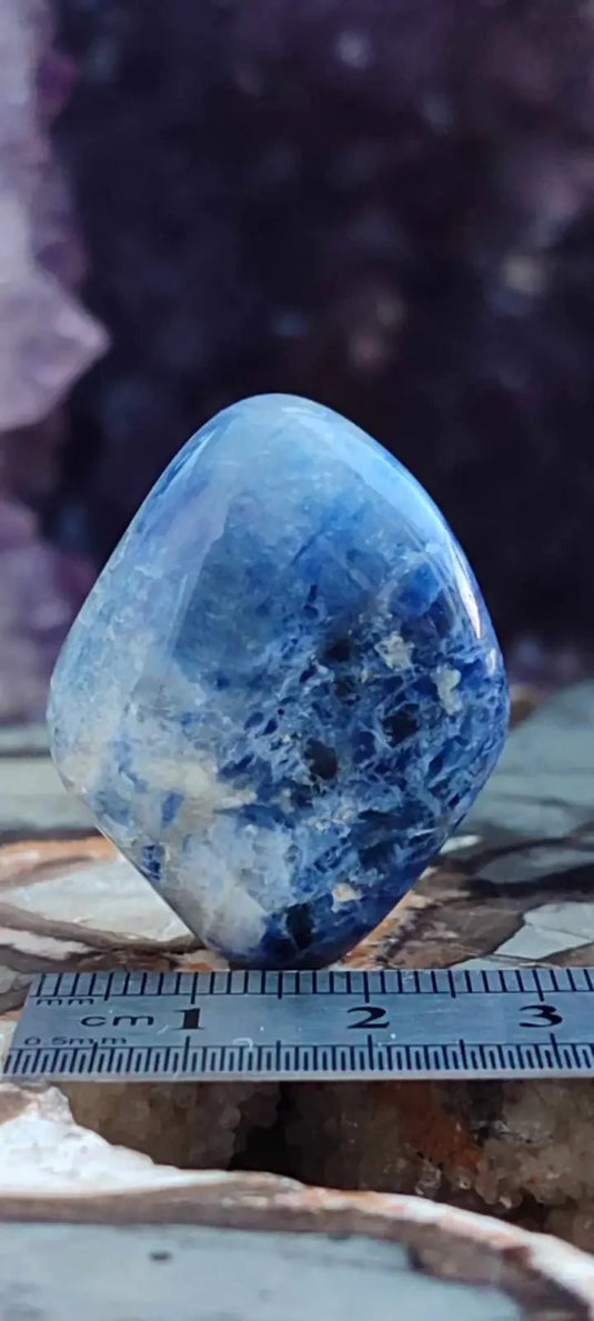 Sodalite du Brésil pierre roulée Grade A++++ Sodalite pierre roulée