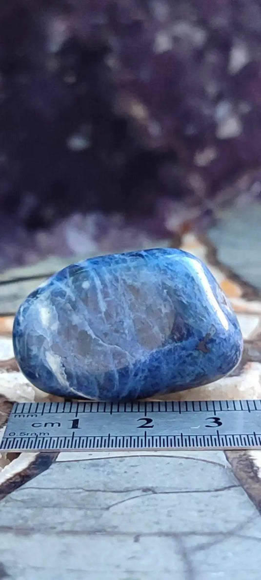 Sodalite du Brésil pierre roulée Grade A++++ Sodalite pierre roulée