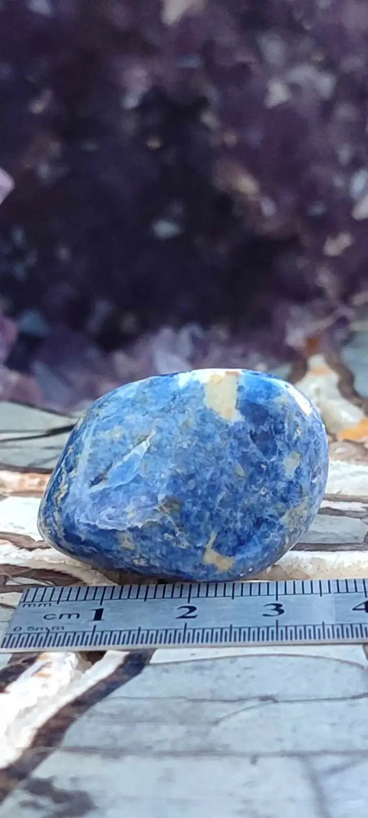 Sodalite du Brésil pierre roulée Grade A++++ Sodalite pierre roulée