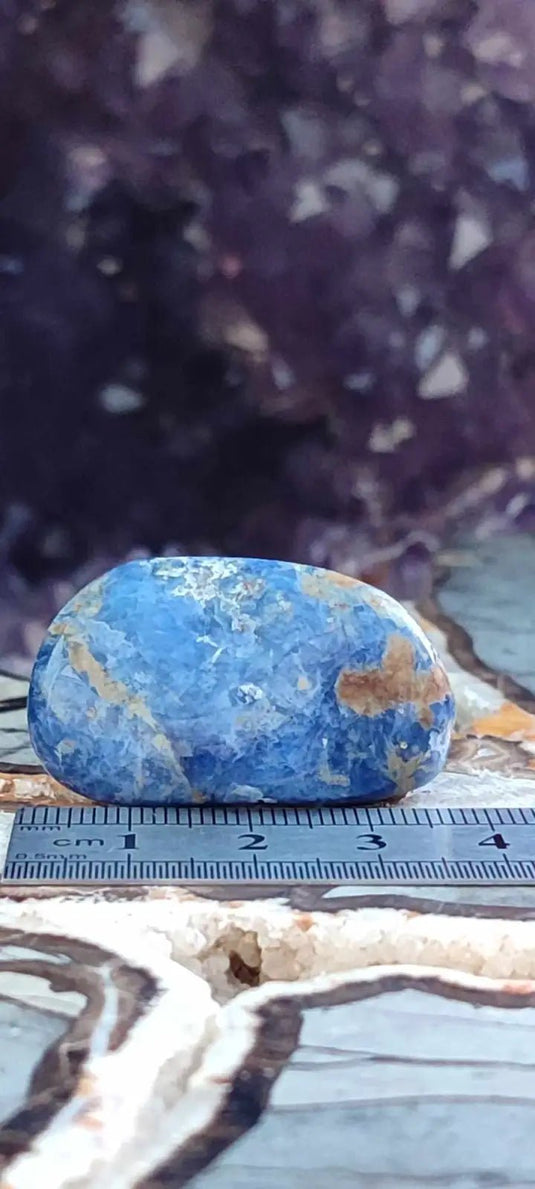 Sodalite du Brésil pierre roulée Grade A++++ Sodalite pierre roulée
