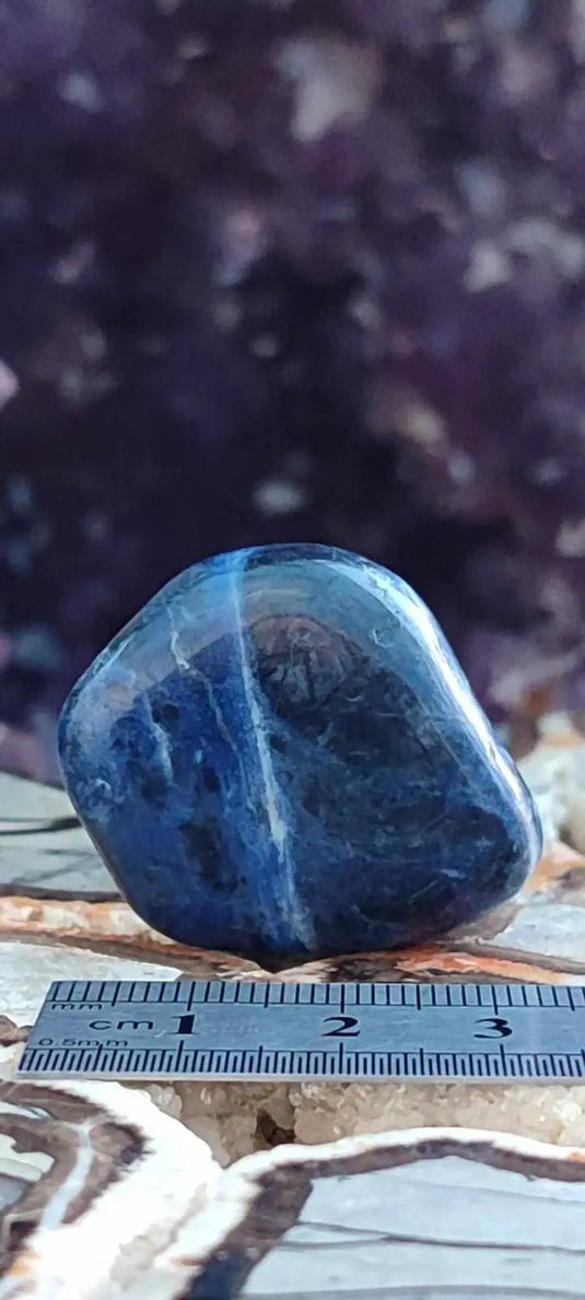 Sodalite du Brésil pierre roulée Grade A++++ Sodalite pierre roulée