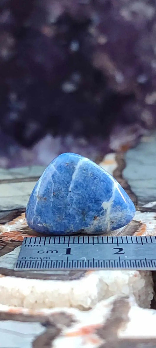 Sodalite du Brésil pierre roulée Grade A++++ Sodalite pierre roulée